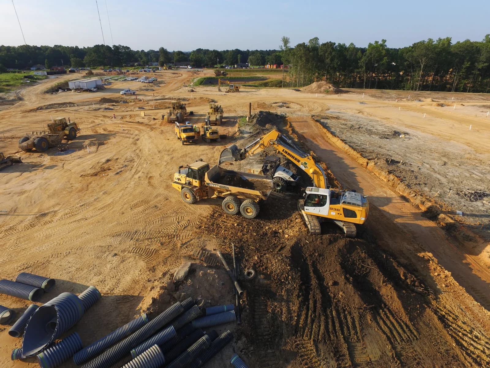 Sullivan Eastern site development and construction project in North Carolina